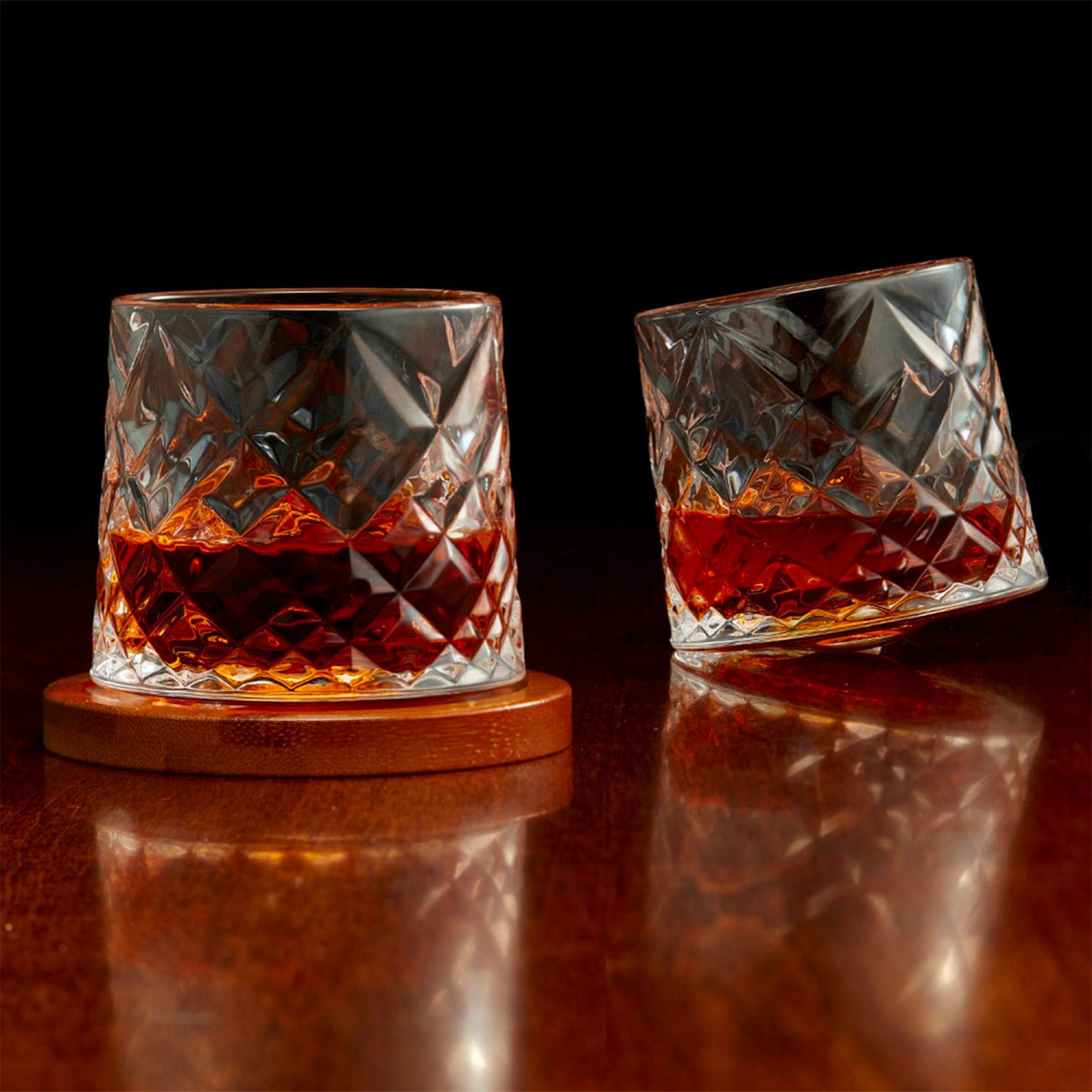 Ensemble de verres et sous-verres (2) - Ashford
