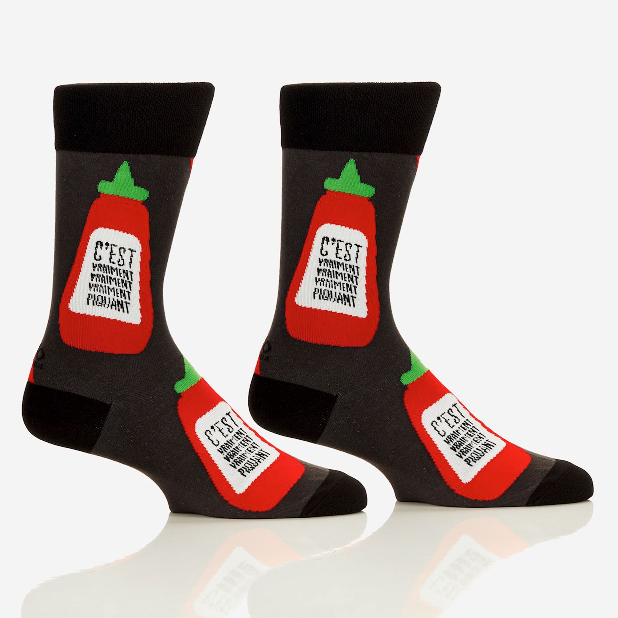 Bas pour homme - Sauce piquante