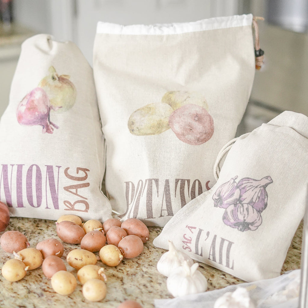 Sac de rangement à patates