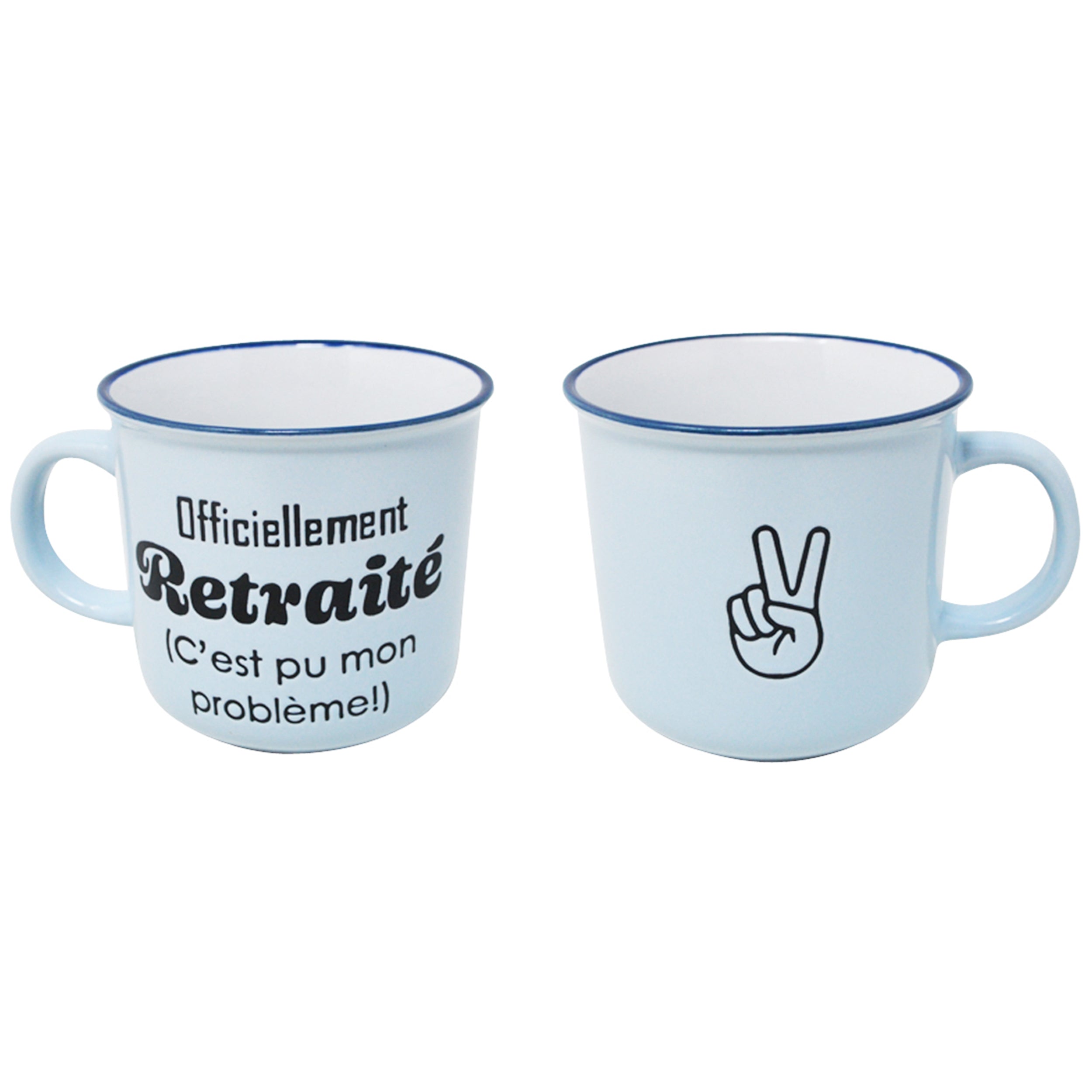 Tasse vintage - Officiellement retraité