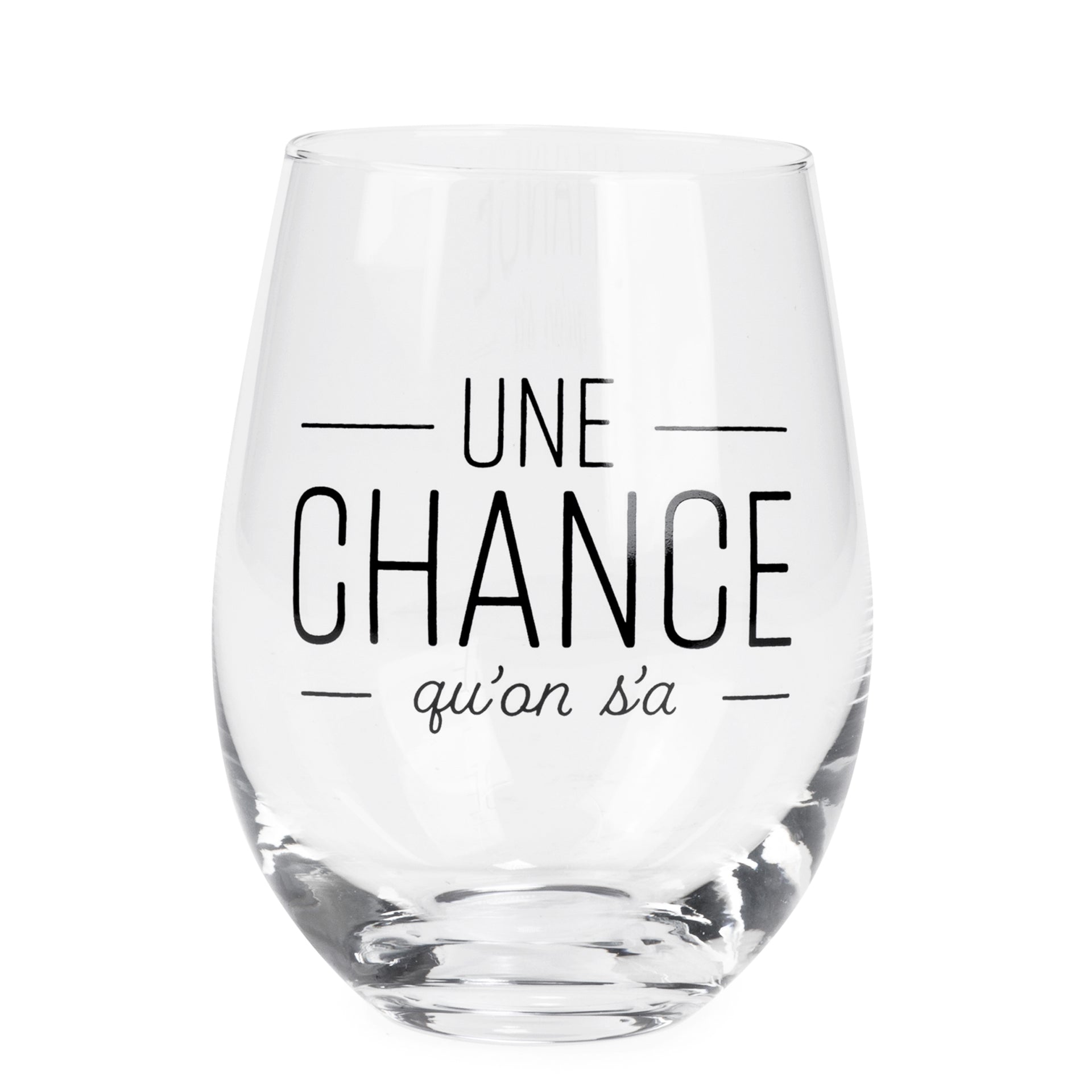 Duo verres sans pied - Une chance