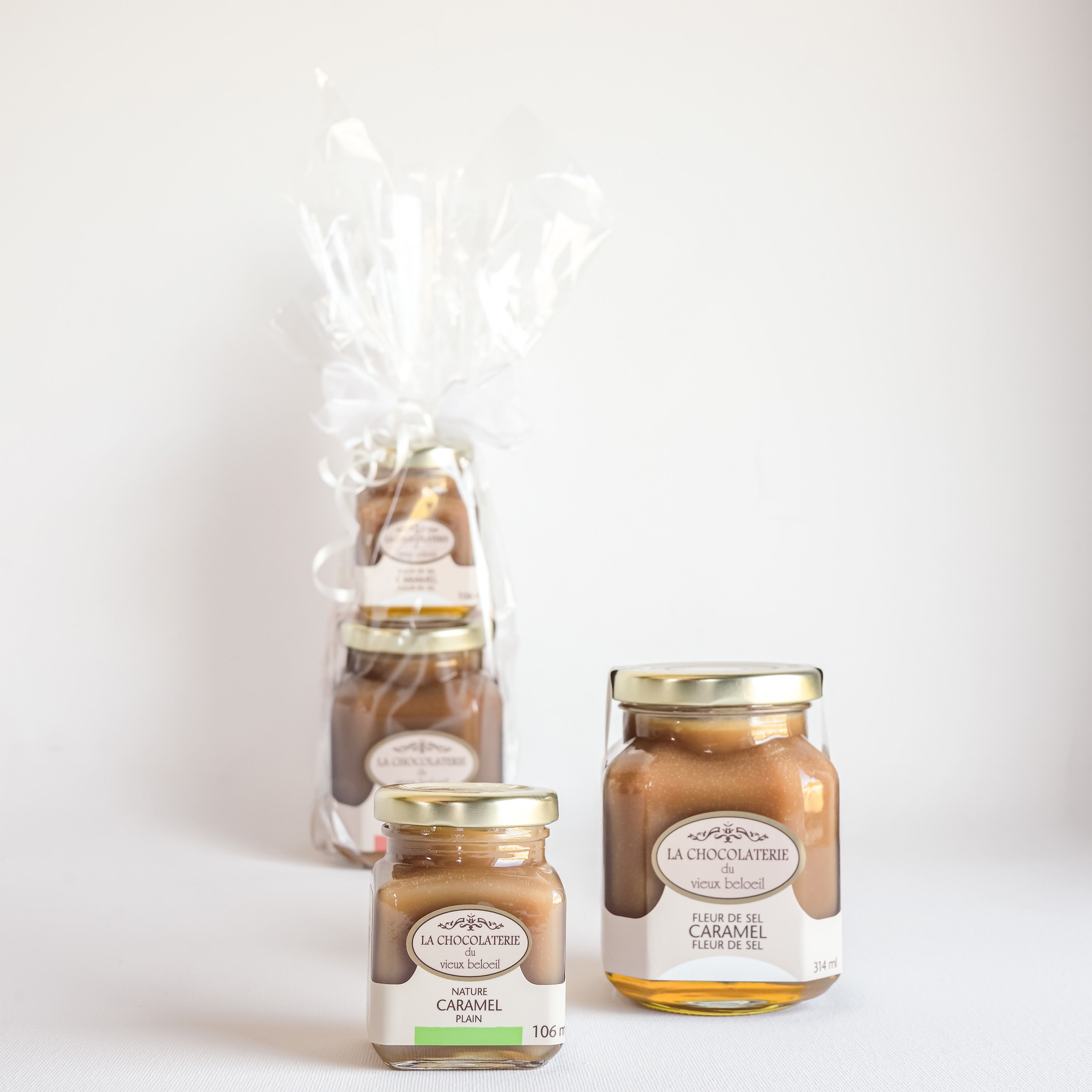 Duo caramels - Fleur de sel & nature