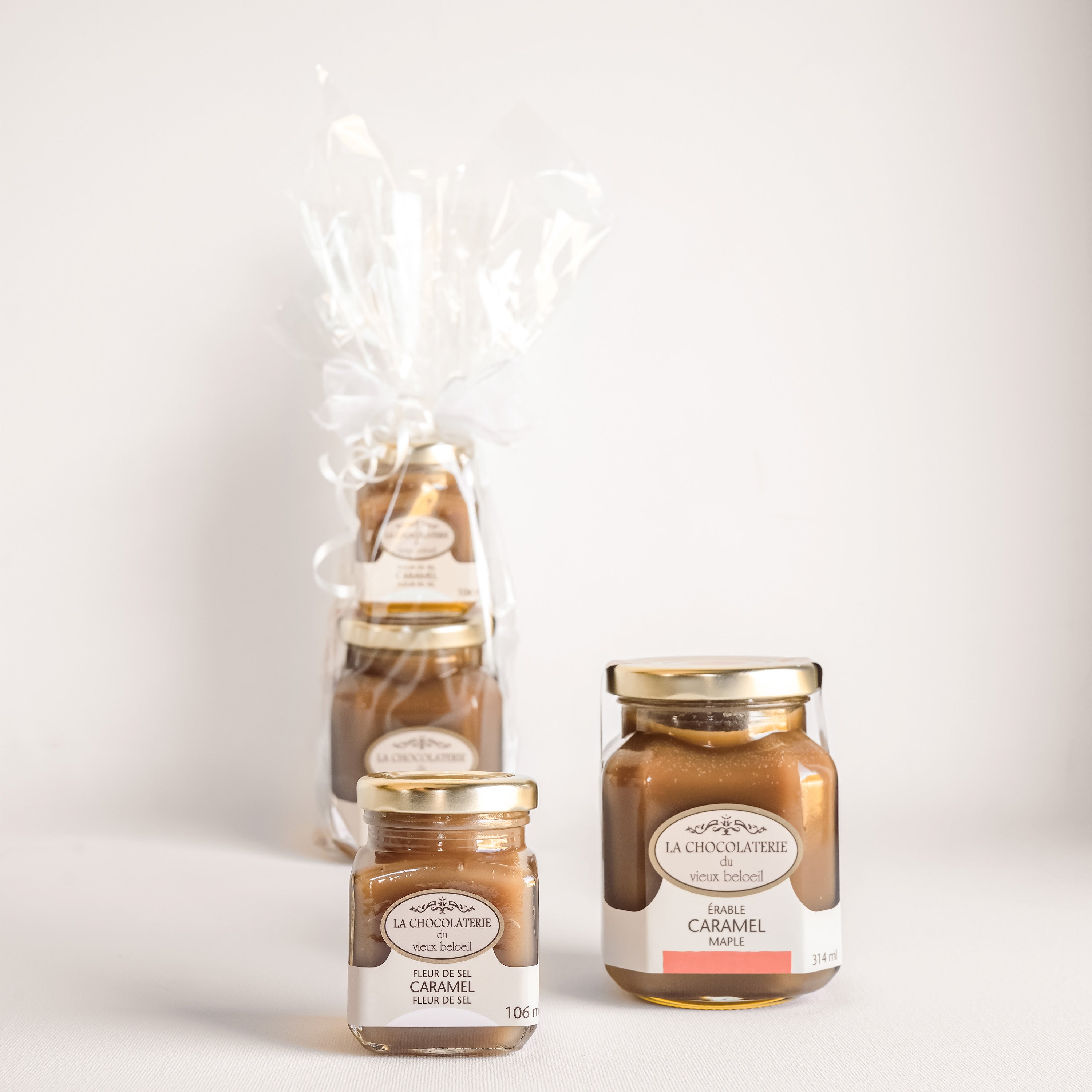 Duo caramels - Érable & fleur de sel