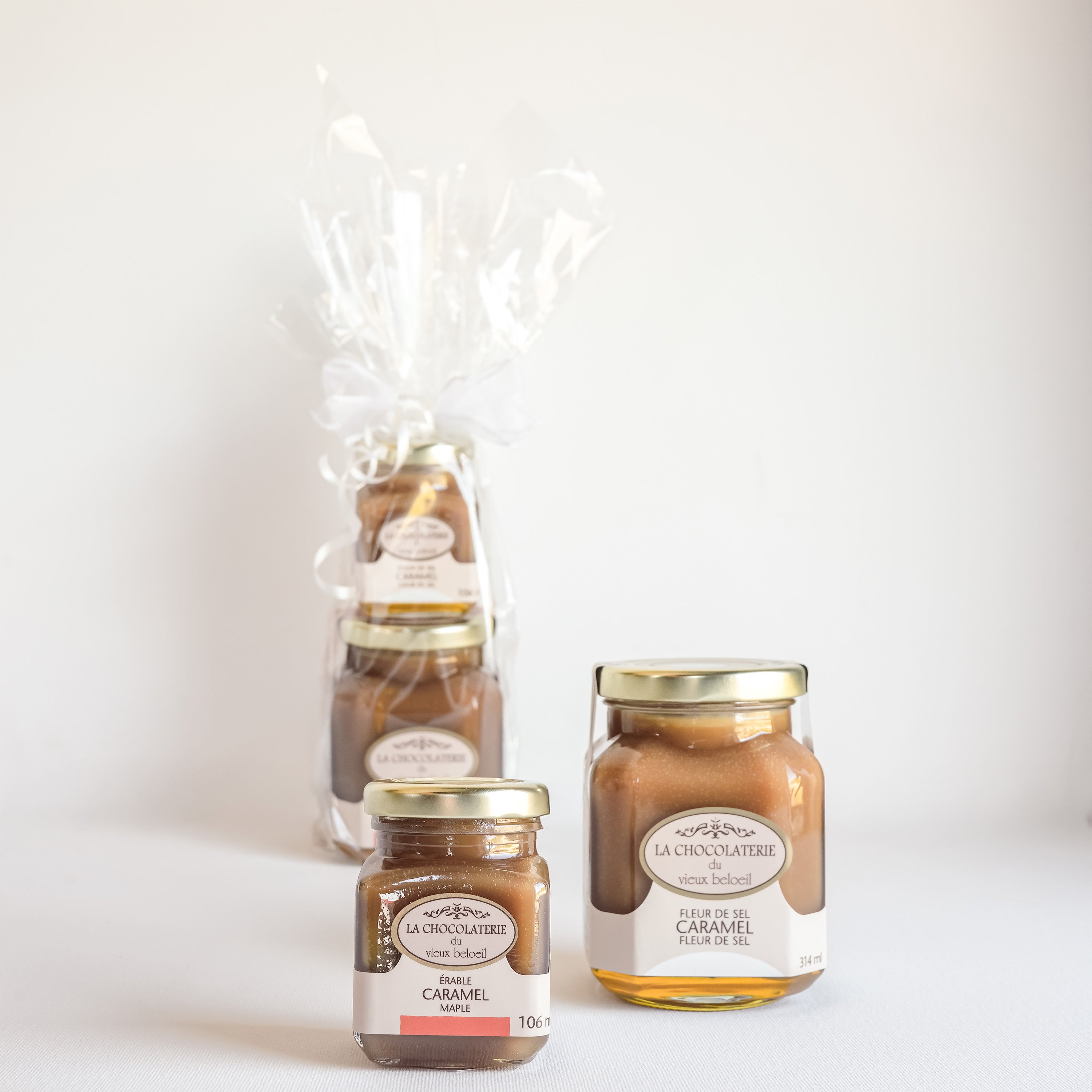 Duo caramels - Fleur de sel & érable