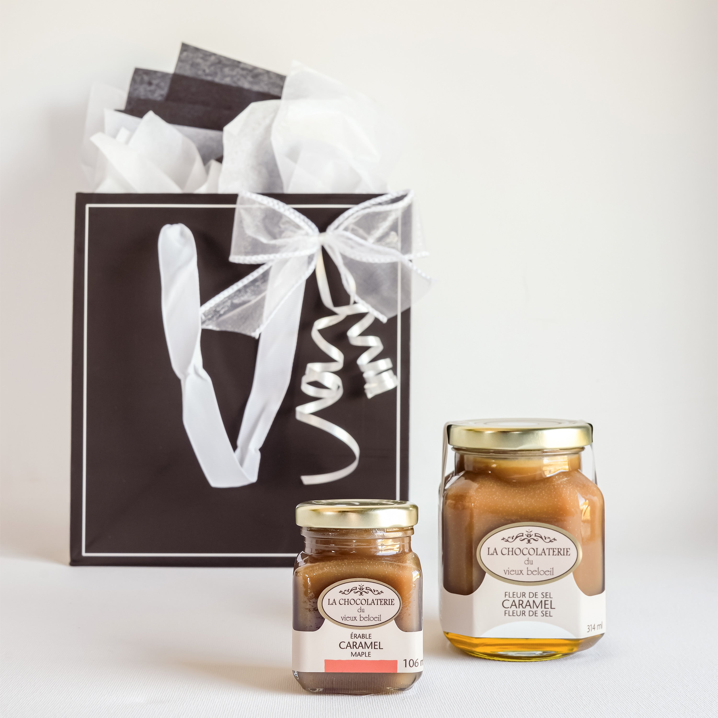 Duo caramels - Fleur de sel & érable