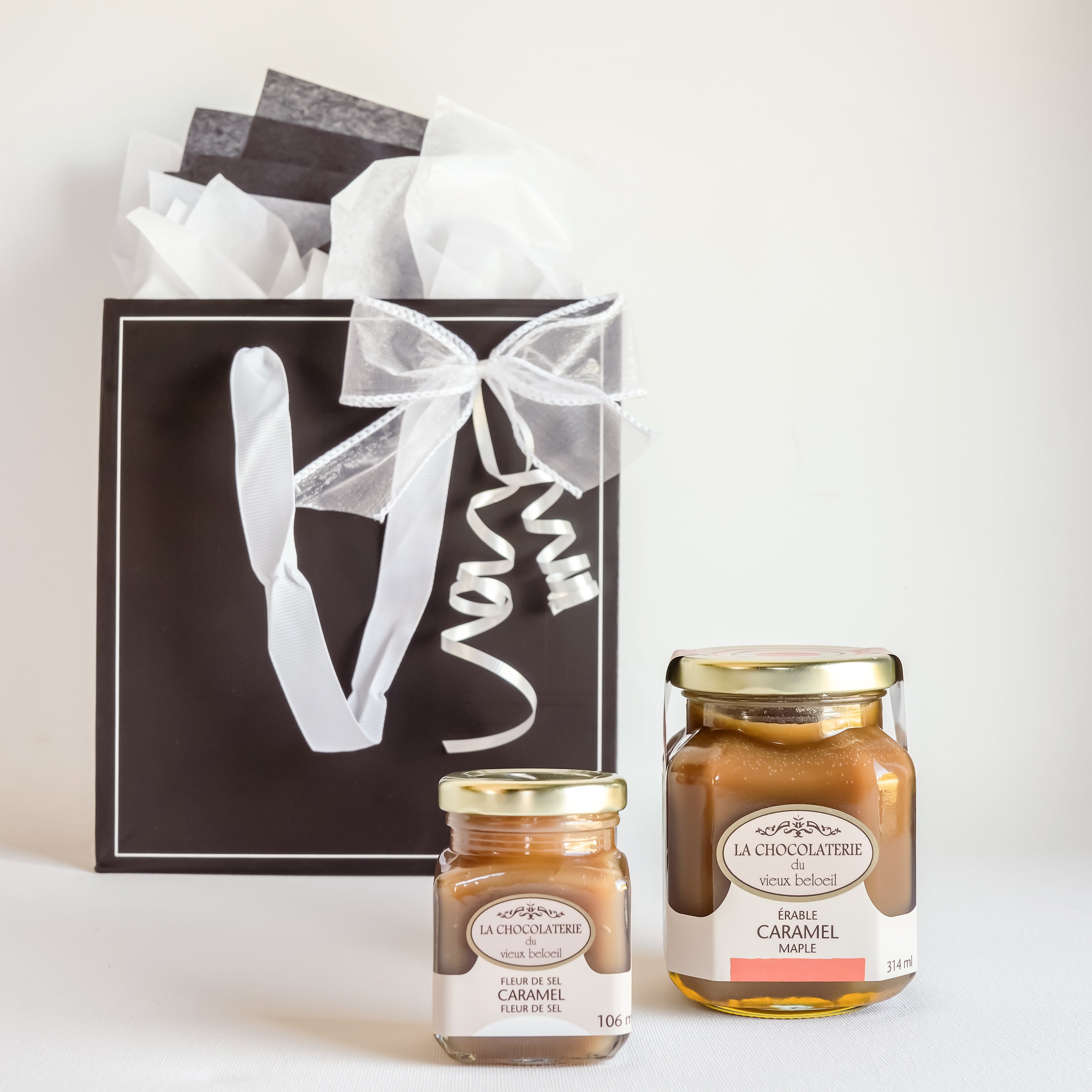 Duo caramels - Érable & fleur de sel