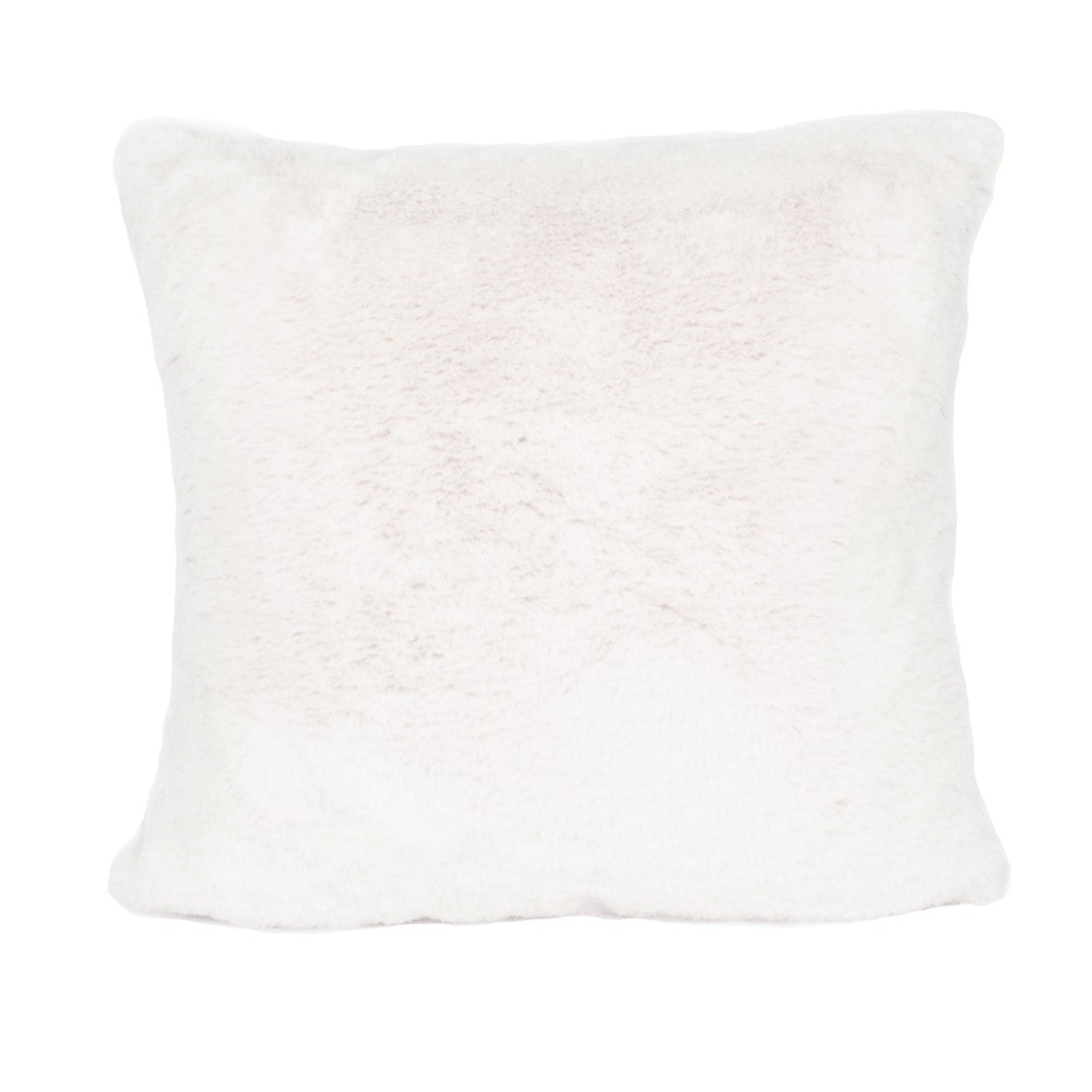 Coussin fausse fourrure de lapin - Blanc