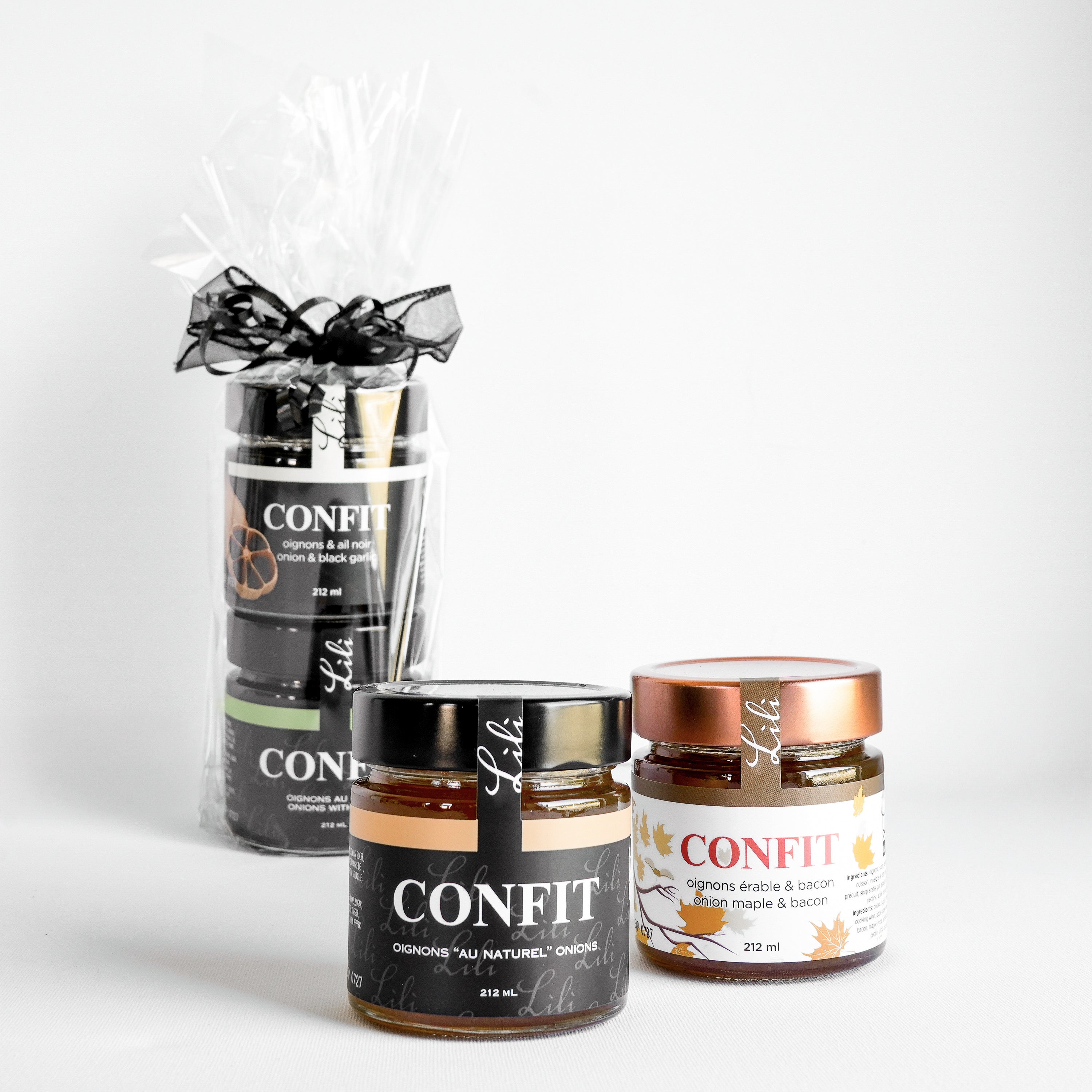 Duo confits - Nature & érable bacon