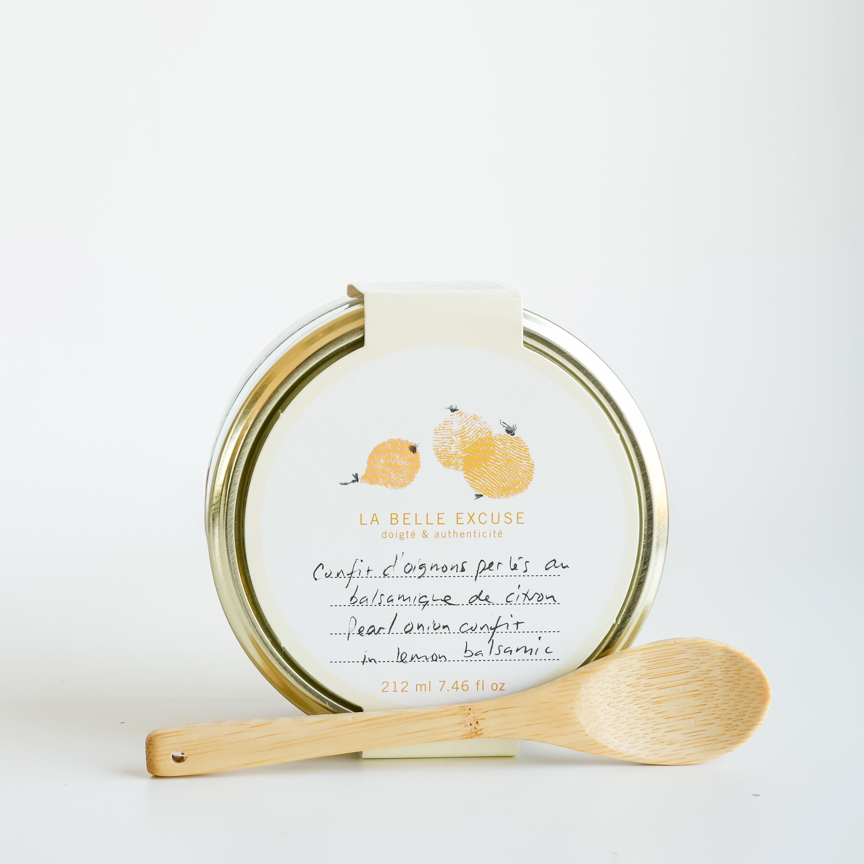 Confit d'oignons aux citrons & cuillère