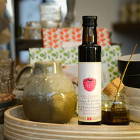 Vinaigre de framboise et balsamique blanc