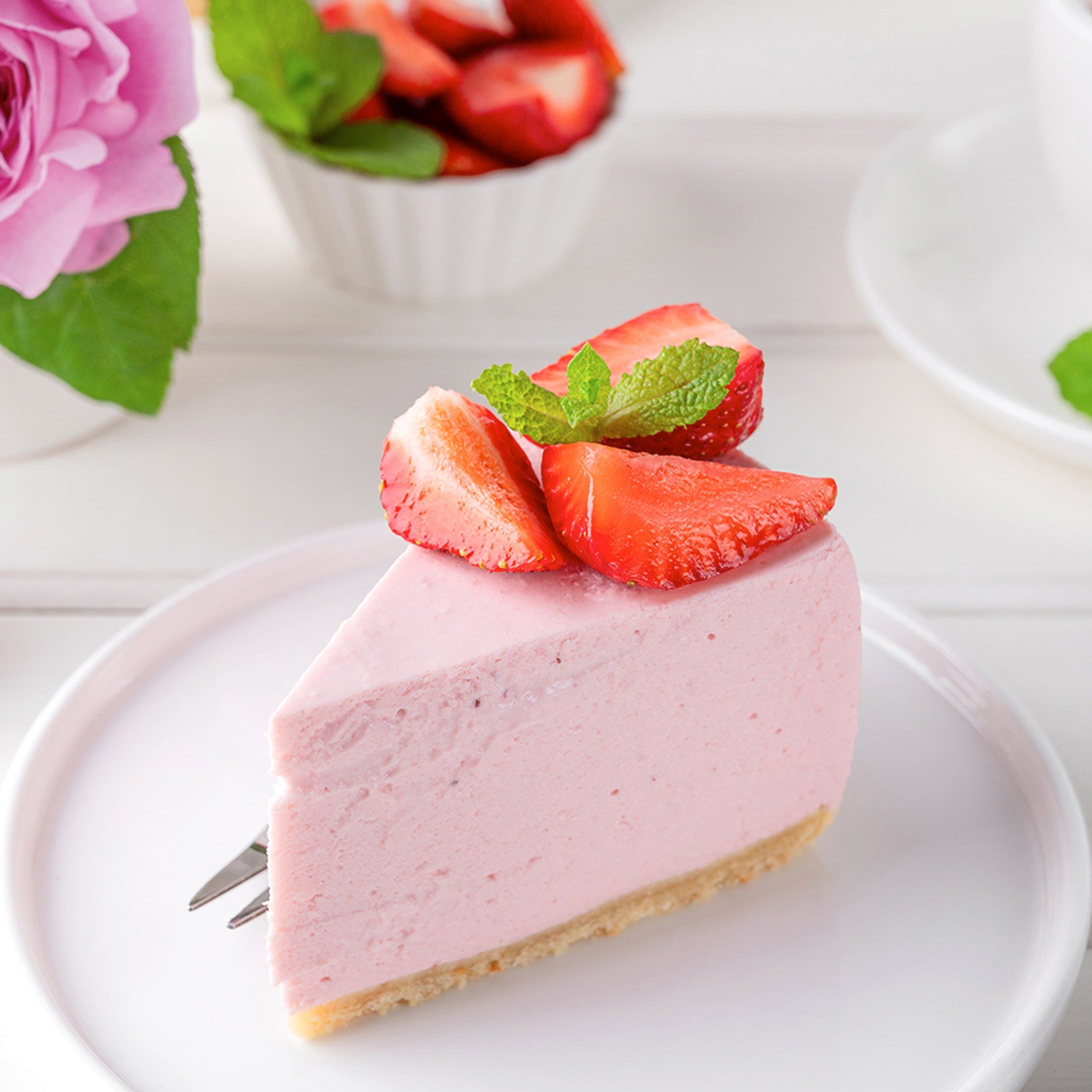 Mélange pour tarte sans cuisson - Fraise