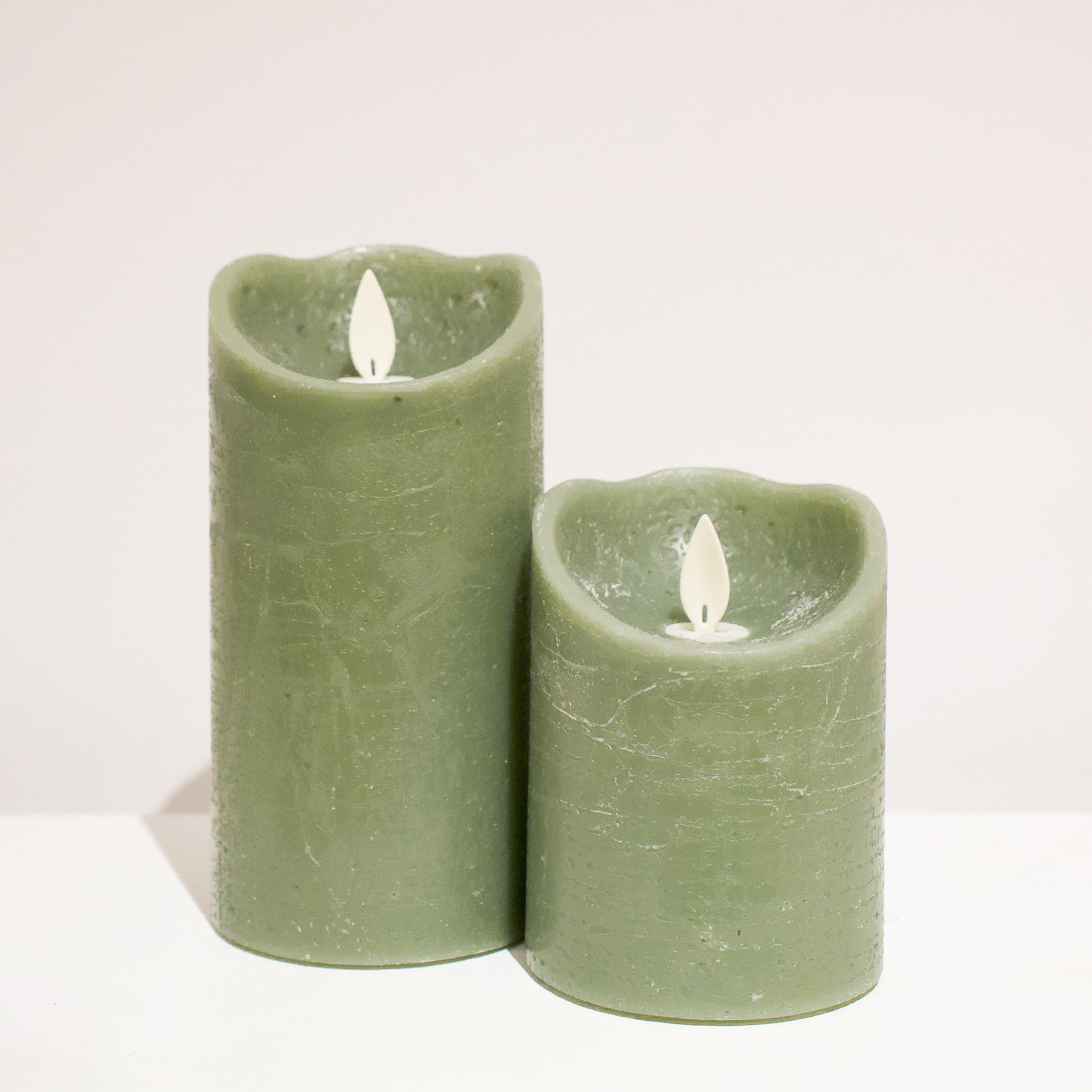 Pilier fausse flamme - Sauge