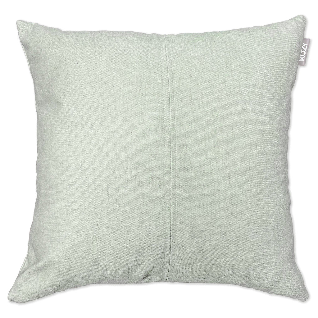 Coussin uni - Vert sauge
