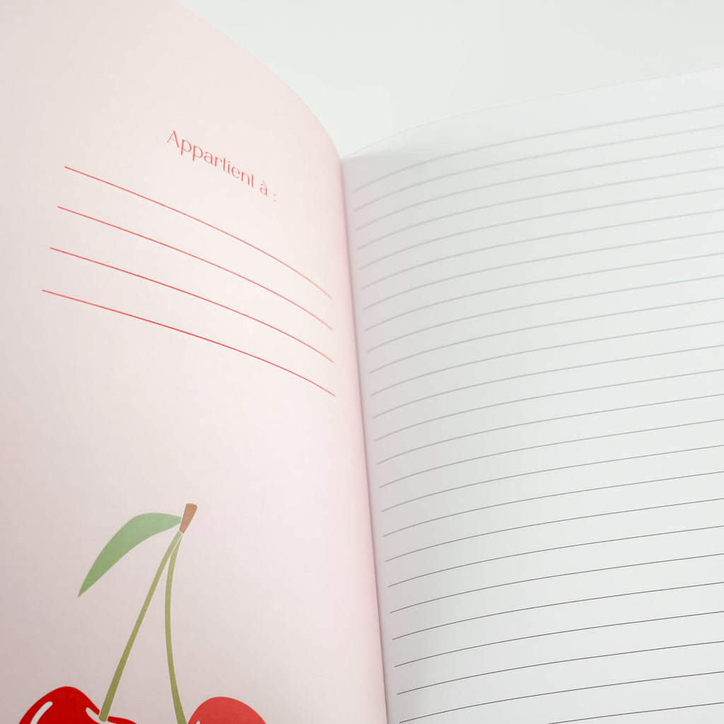 Carnet de notes - Cherry