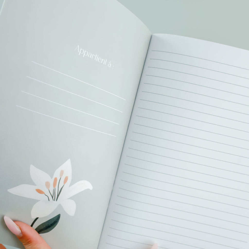 Carnet de notes - Danse des lys