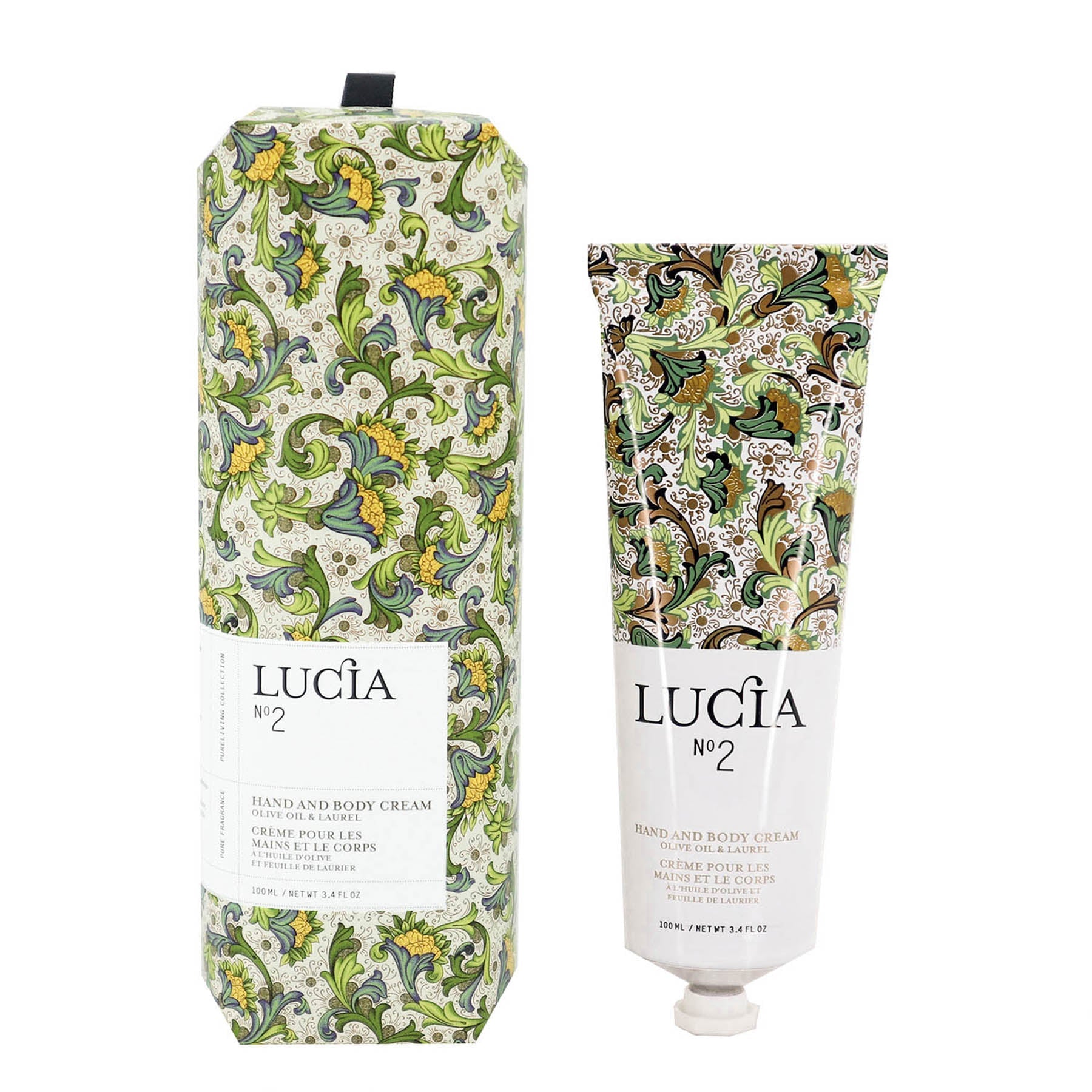 Crème riche à mains - Huile d'olive et feuille de laurier