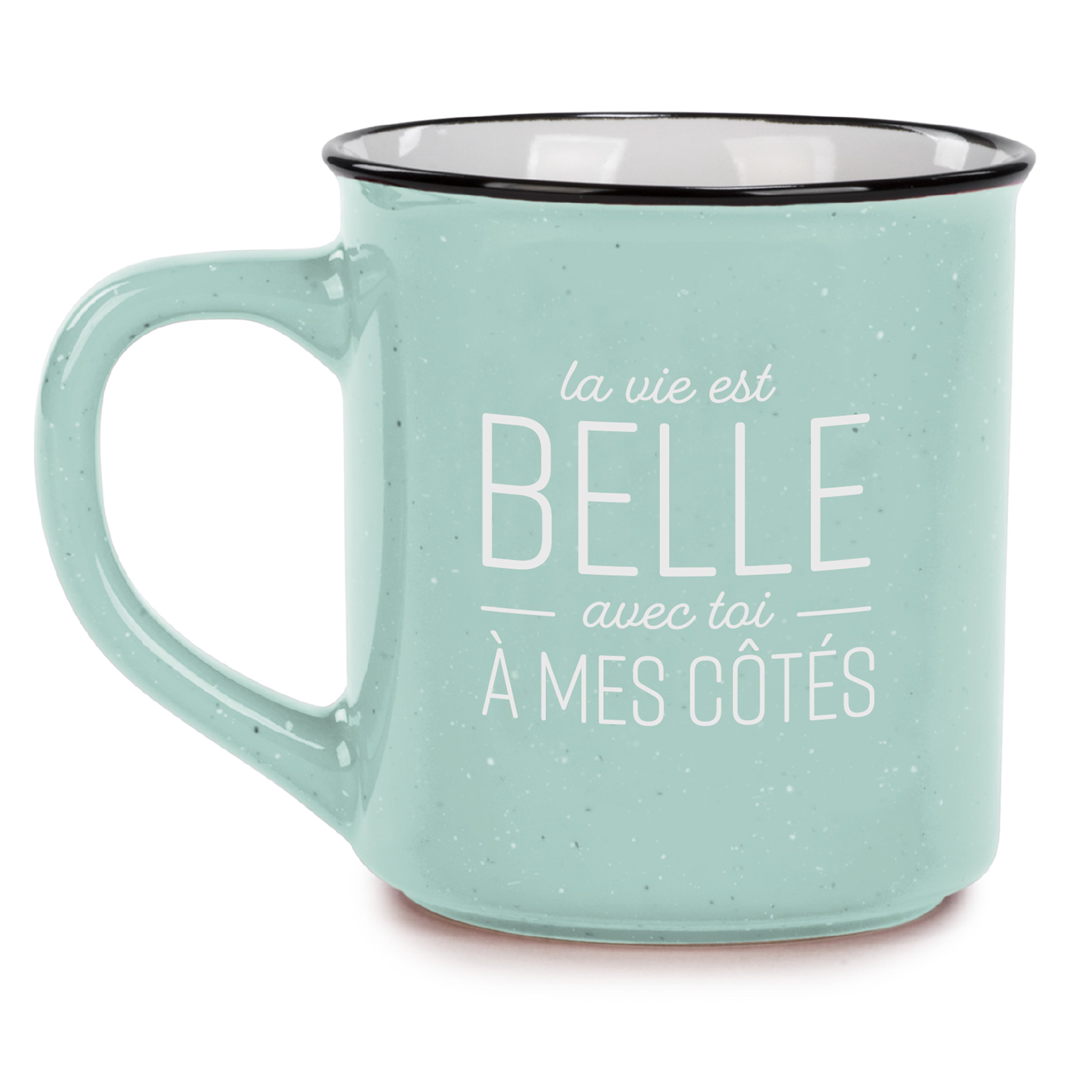 Tasse vintage - La vie est belle