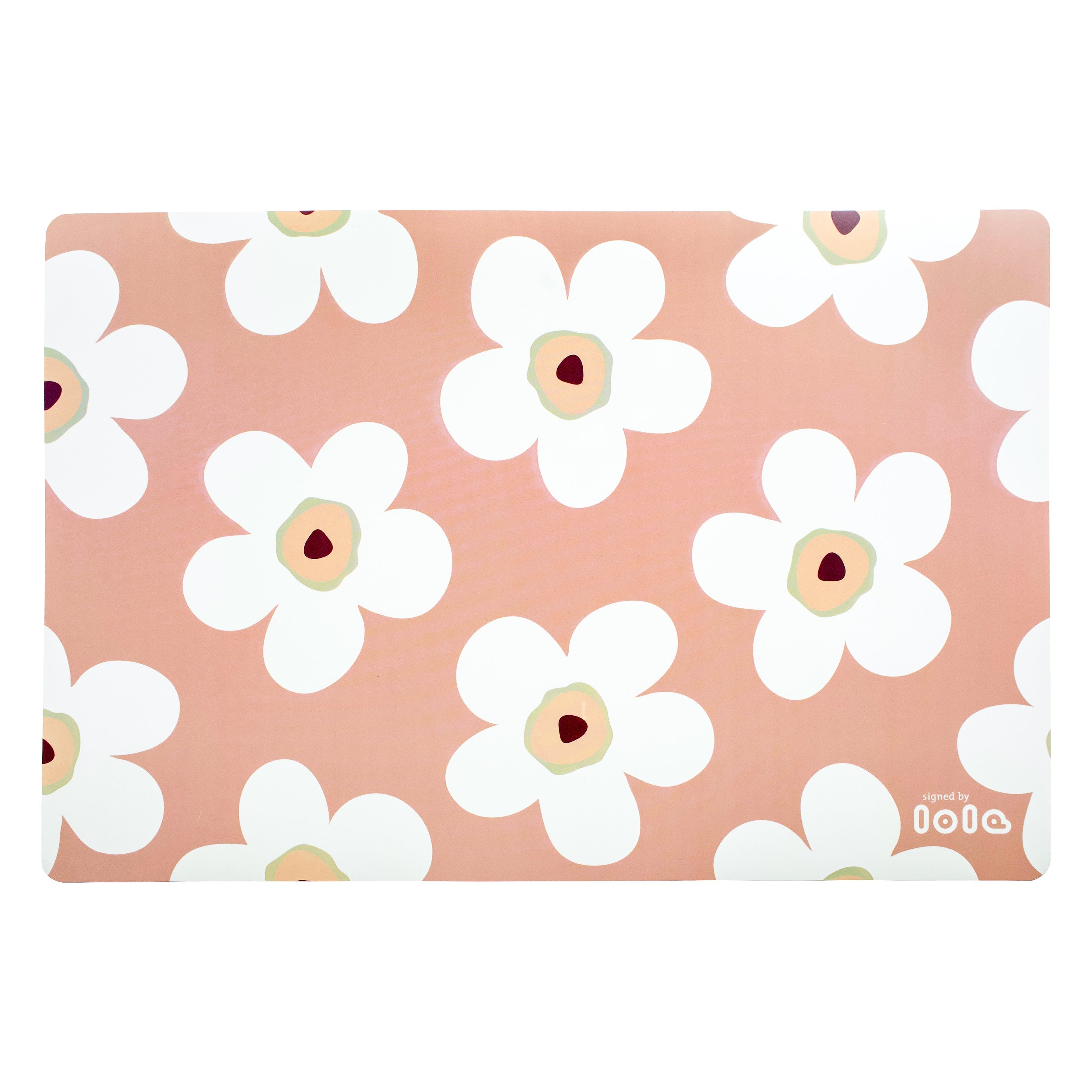 Napperon antidérapant - Marguerites funky
