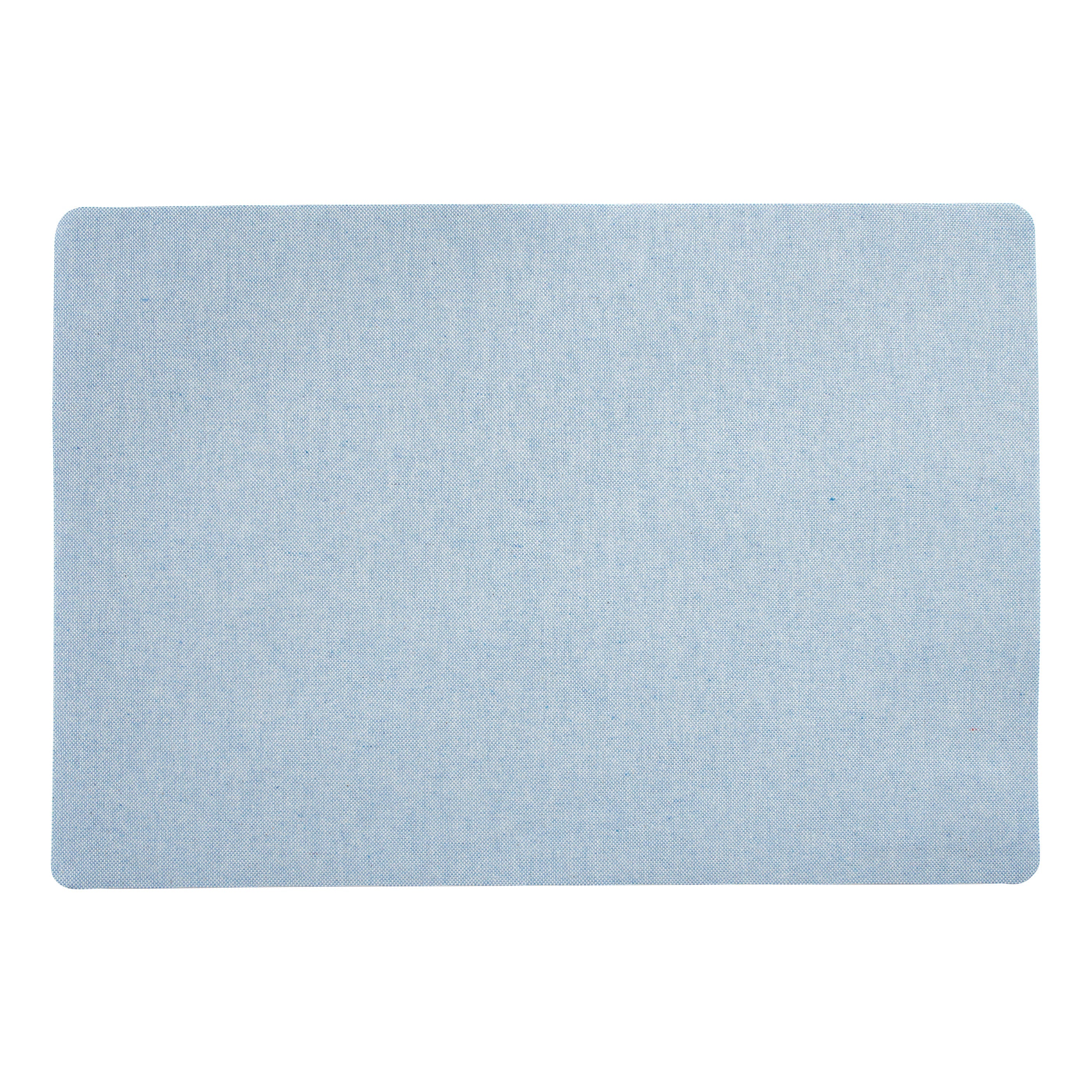Napperon chambray - Bleu