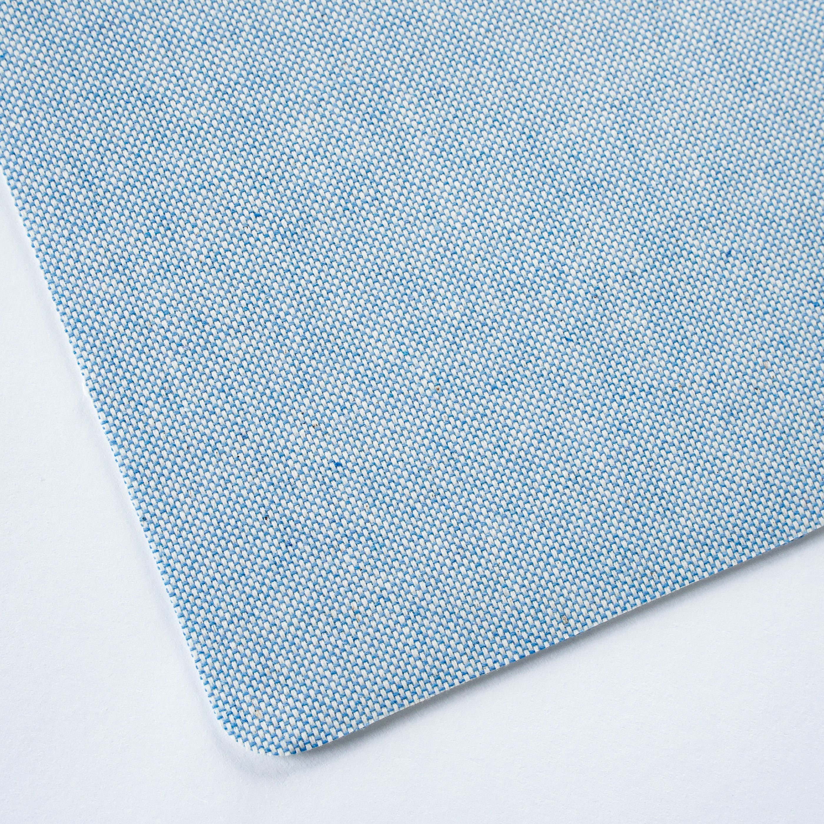 Napperon chambray - Bleu