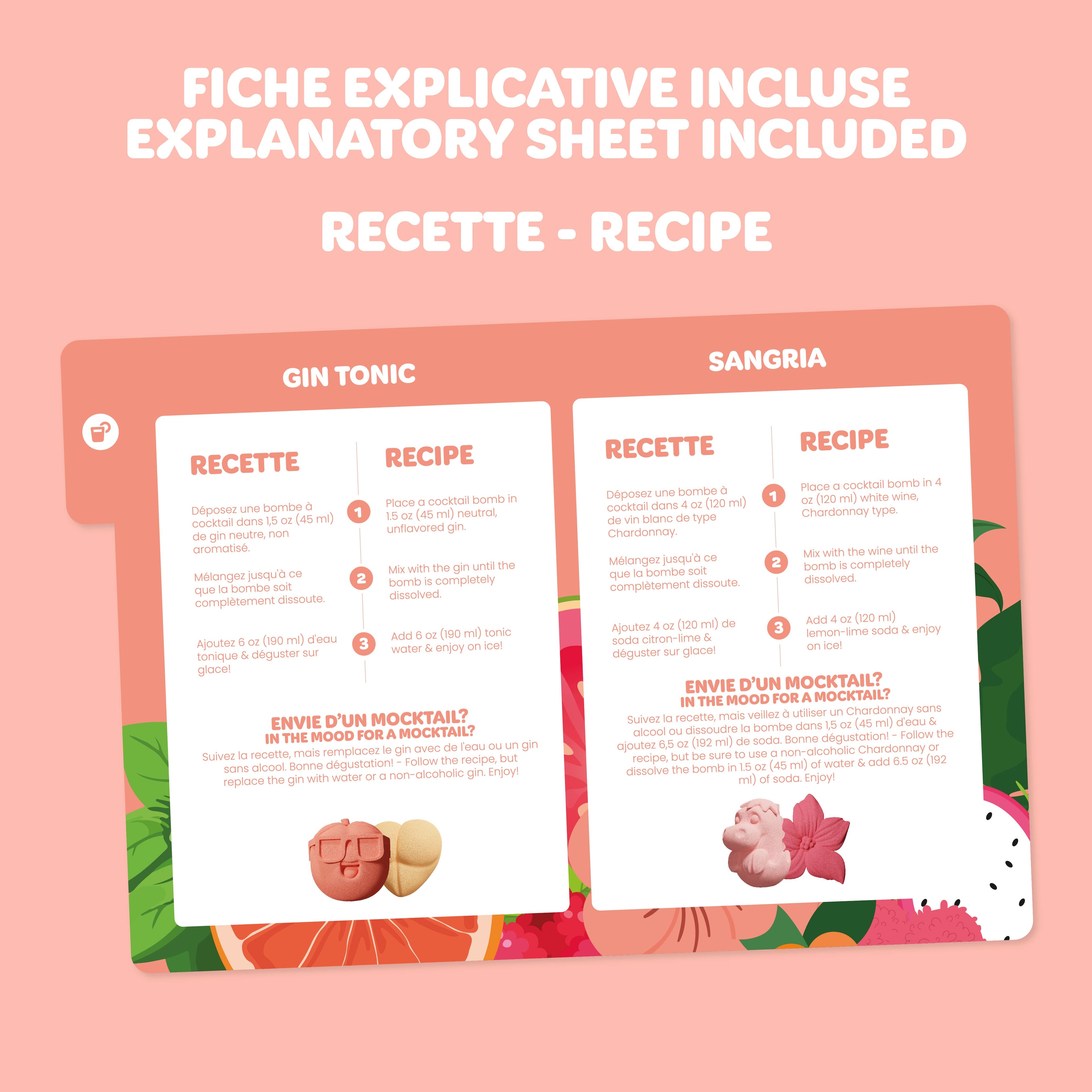 Coffret découverte - Bombes à cocktails